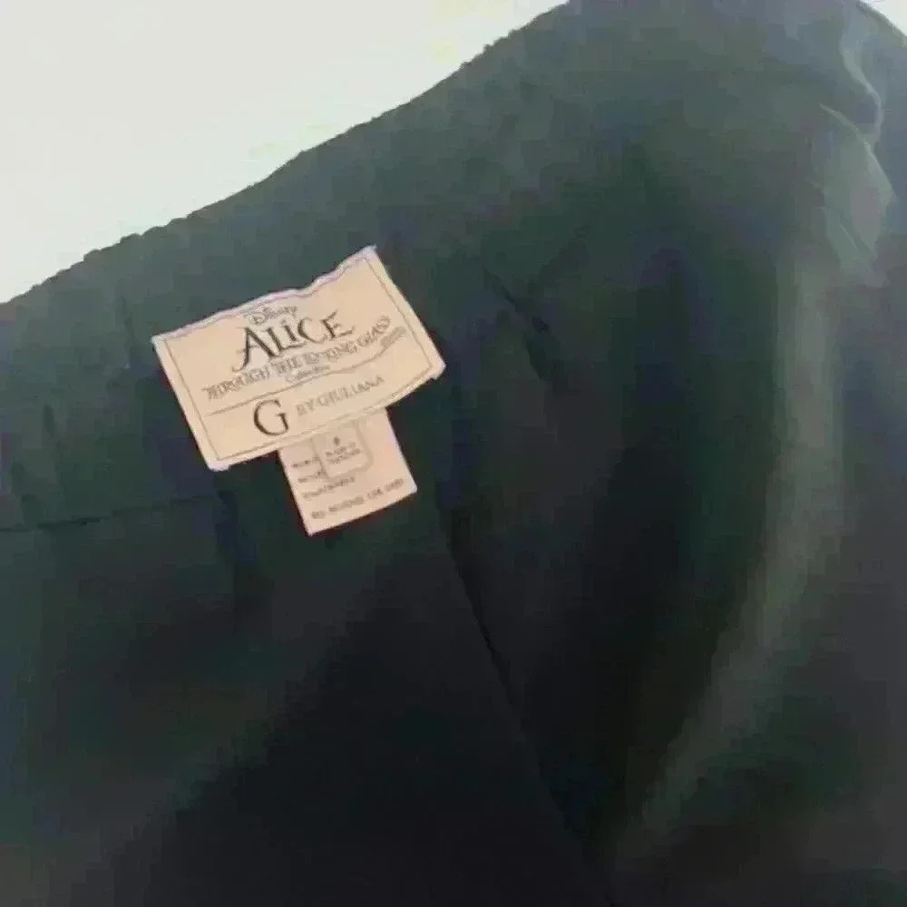 G by Giuliana Alice Through The Looking Glass Women's Black Pants Size 8 Office